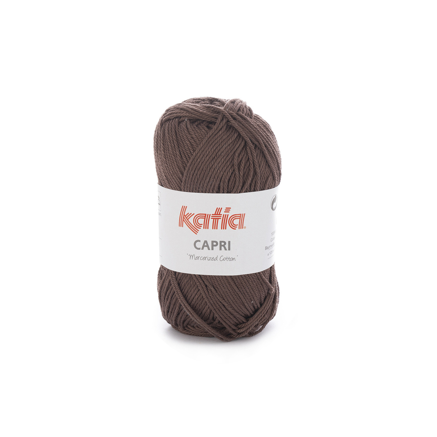Katia Katia Capri - kleur 127 Donker bruin - bundel 5 x 50 gr. / 125 m. - 100% katoen