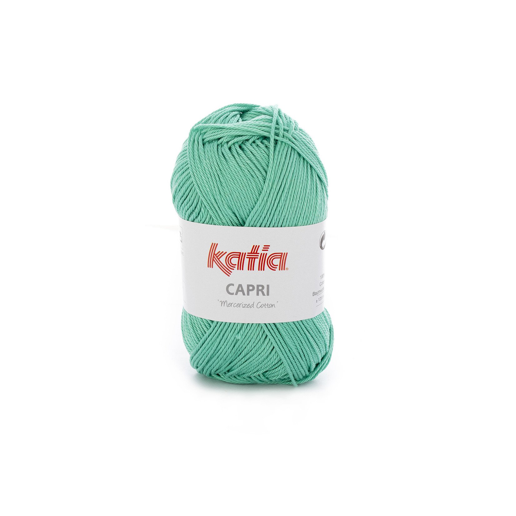 Katia Katia Capri - kleur 171 Mintgroen - bundel 5 x 50 gr. / 125 m. - 100% katoen