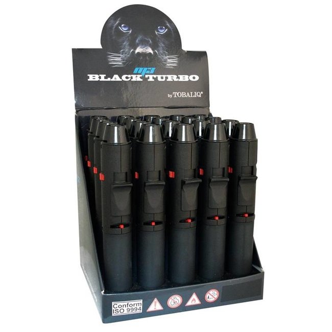 TobaliQ Pen Torch Black Turbo