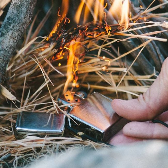 Zippo Zippo Regular Chrome Brushed