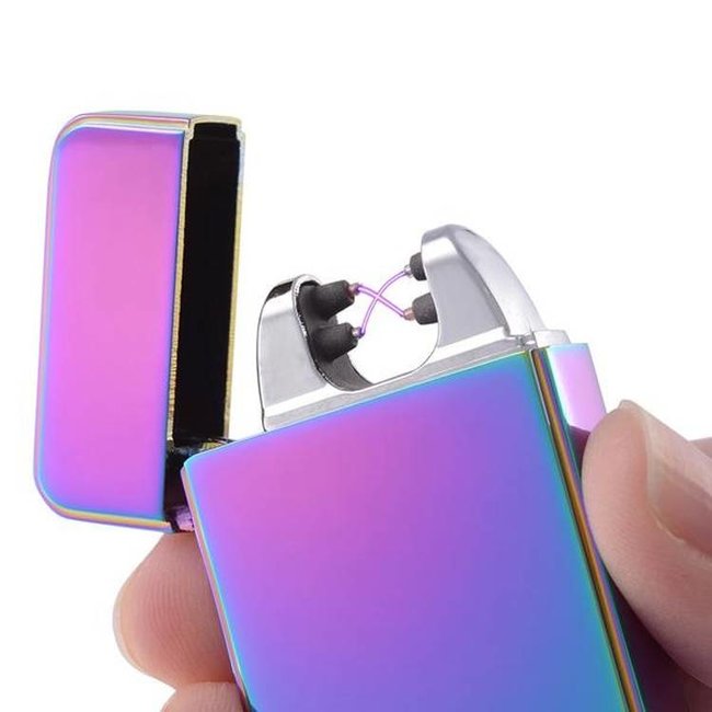 The Bulldog Amsterdam The Bulldog Plazmatic Lighter - Rainbow