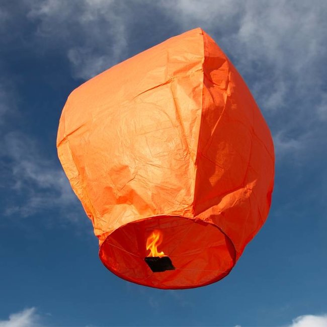 Oranje Wensballon