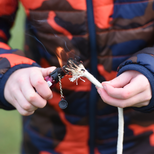 Weißer Zünddocht (100 cm)