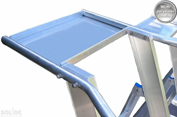 Solide Plooibaar Mobiel Platform 8 Treden