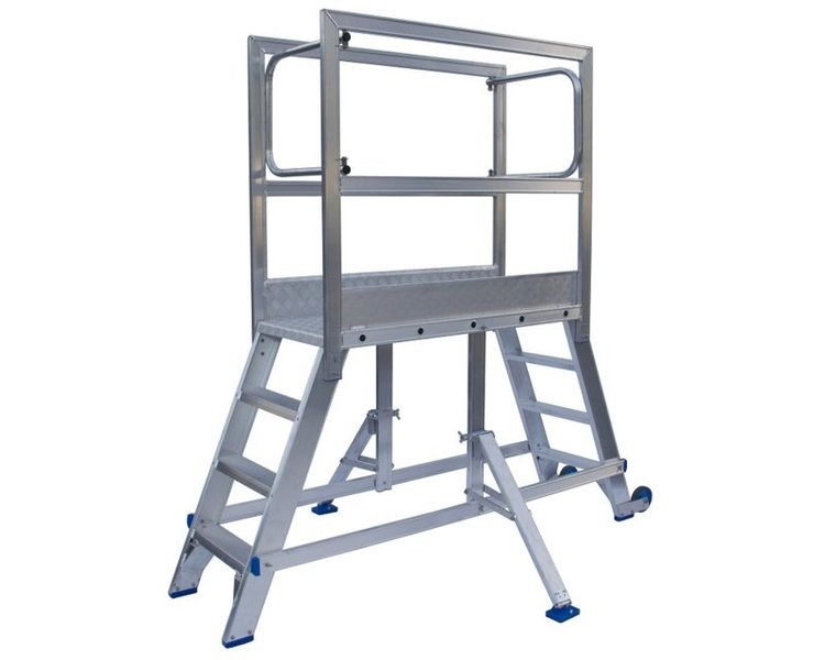 Solide Mobiel Werkplatform Dubbel 2x3