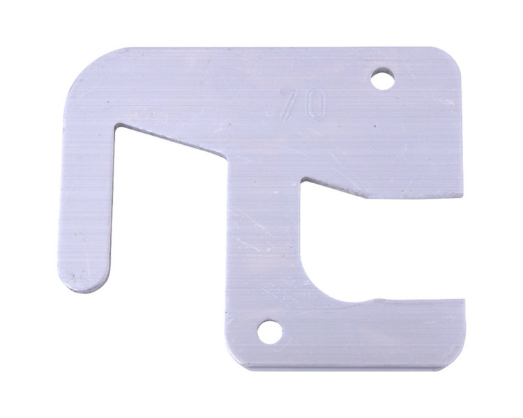 Solide Opsteekhaak 70mm