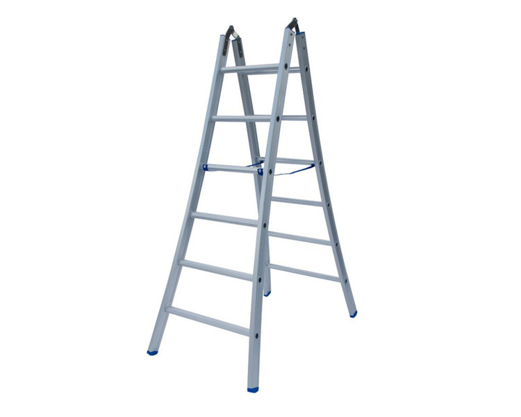 Solide Dubbele Scharnier Ladder 2X6