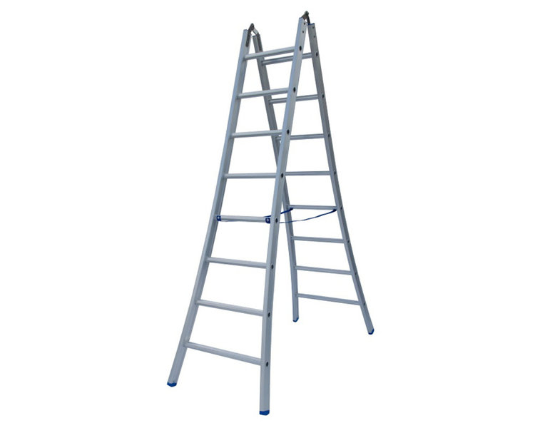 Solide Dubbele Scharnier Ladder 2X7