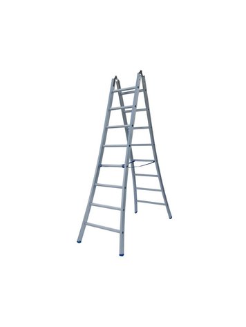 Solide Dubbele Scharnier Ladder 2X8