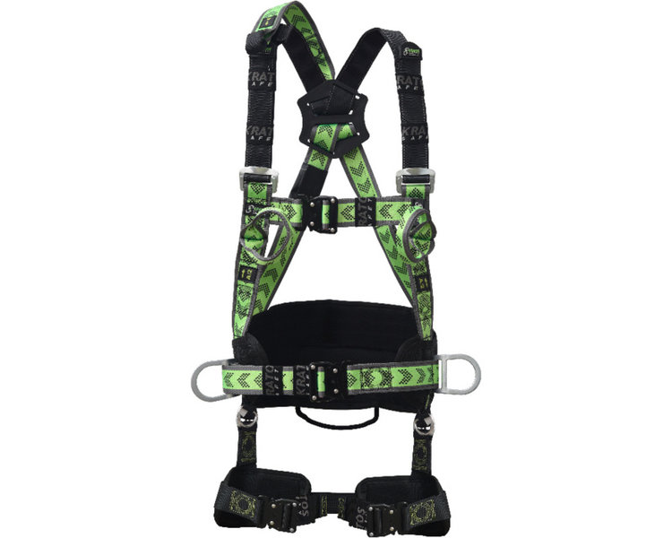 Kratos Comfort Harnas 3 Aanhechtingspunten S-M