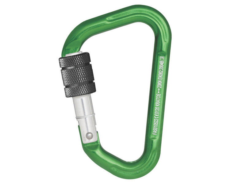 Kratos Aluminium Karabijnhaak Met Schroefvergrendeling