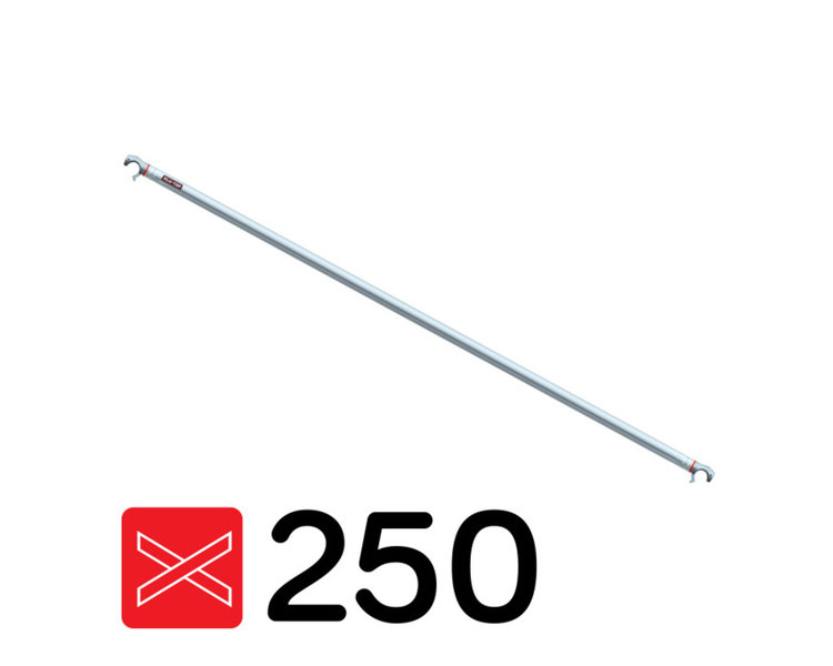 Alu-Top Diagonaalschoor 250