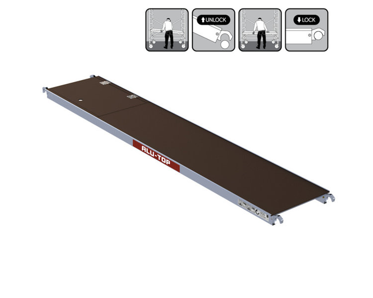 Alu-Top Platform 305 Met Luik