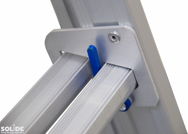 Solide Bouwladder 2X14 (Dubbelzetbaar)