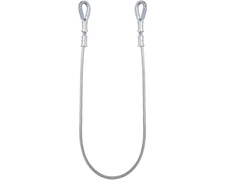 Kratos Ankerstrop Gegalv. Kabel 2 Mtr.