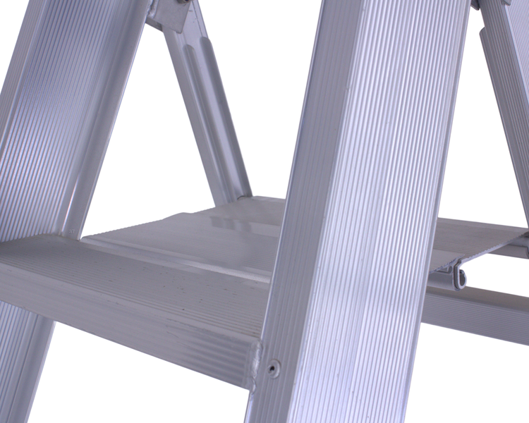 Solide Verkorte beugel Enkele Trap 6 Treden