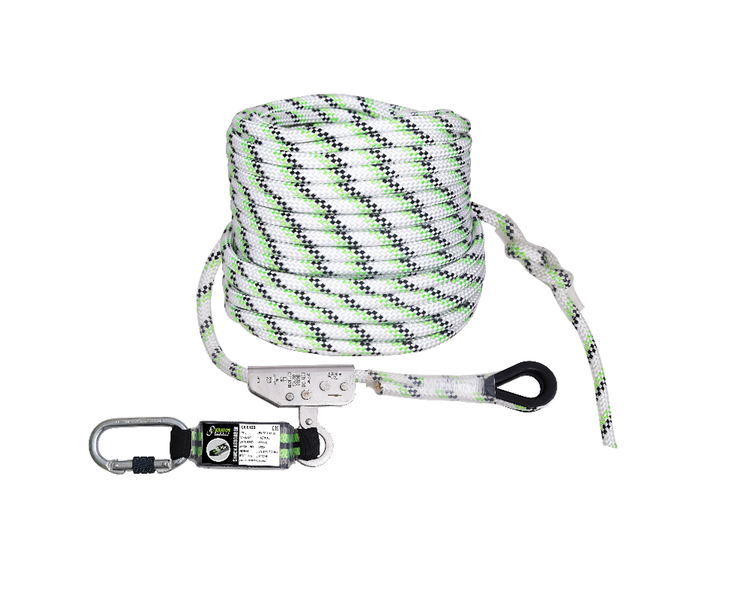 Kratos Veiligheidslijn lijnklem 20m