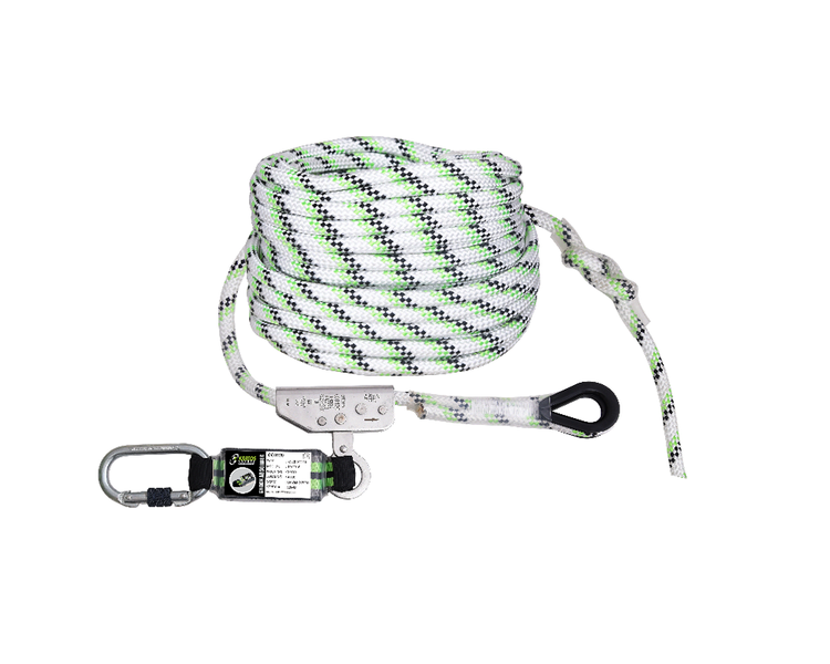 Kratos Veiligheidslijn lijnklem 10m