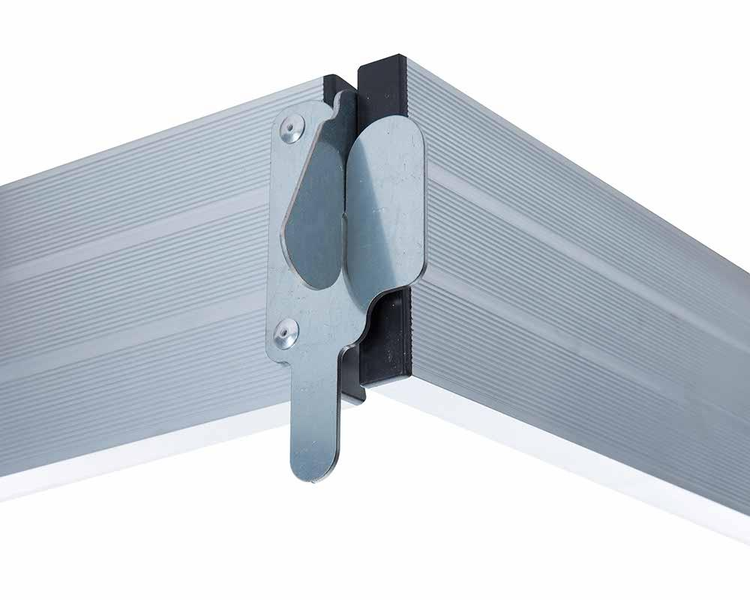 Alu-Top Alu Kantplanken 2.50Mx0,75M