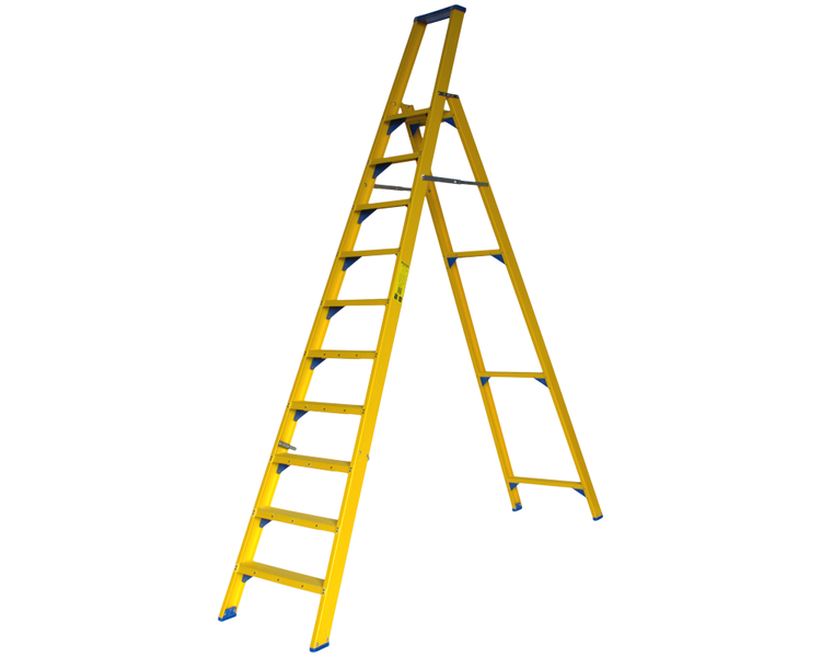 Staltor Enkele Kunststof Trap 10 Treden