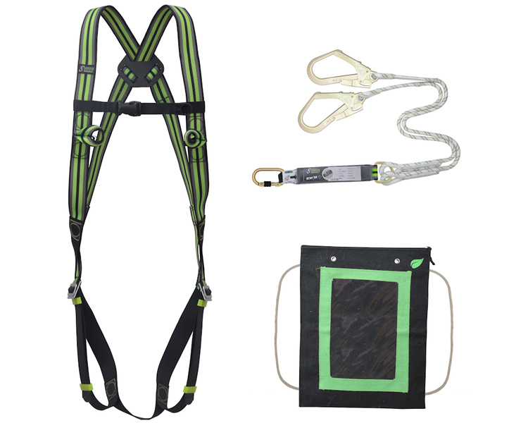 Kratos Valbeveiliging Set Budget Dubbele Haak