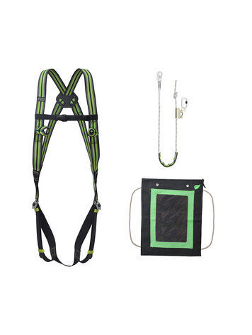 Kratos Valbeveiliging Set Budget Werkpositioneringslijn