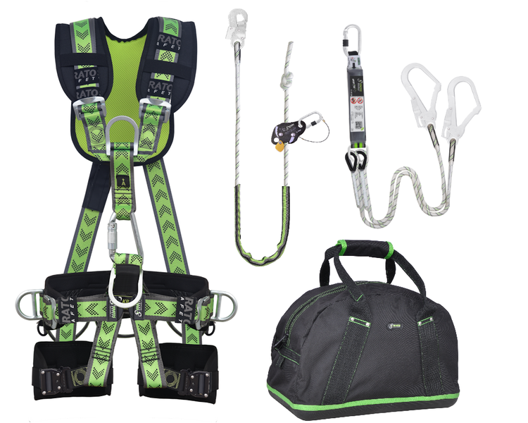 Kratos Valbeveiliging Set comfort+ podiumbouwers