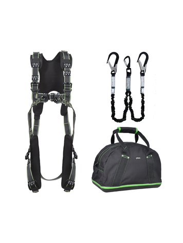 Kratos Valbeveiliging Set Comfort Dubbele Haak