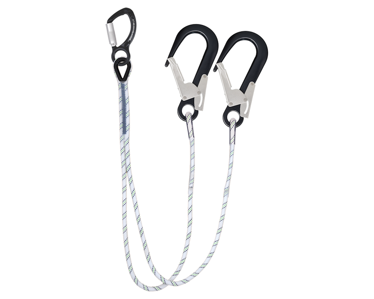 Kratos Kernmantellijn 1,5M + 2x Steiger/Karabijnhaak