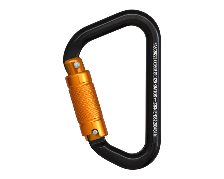 Kratos Aluminium Karabijnhaak 3-Voudig