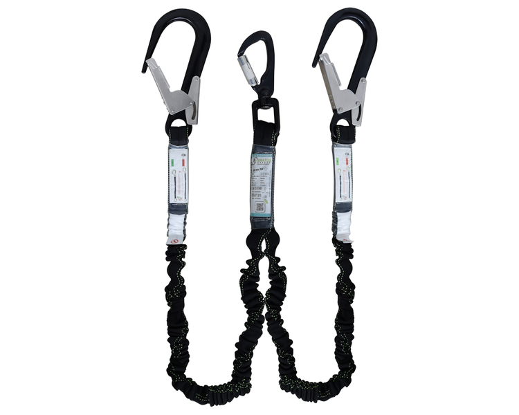 Kratos Elastische Y-Lijn 2M + 3 Haken