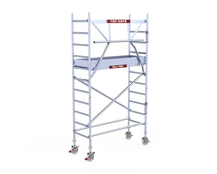 Alu-Top Rolsteiger Enkelzijdige voorloopleuning 75 X 190 X 4,20