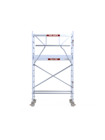 Alu-Top Rolsteiger Enkelzijdige voorloopleuning 75 X 190 X 4,20