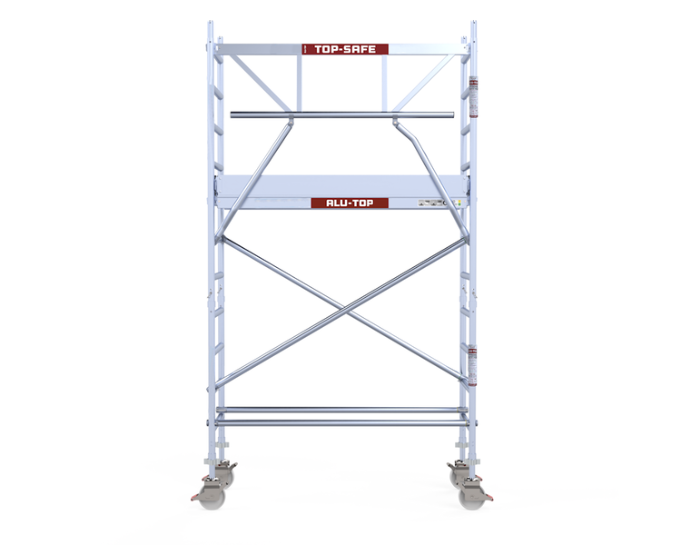 Alu-Top Rolsteiger Enkelzijdige voorloopleuning 75 X 190 X 4,20