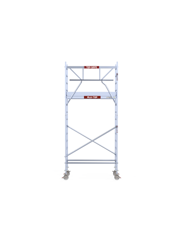 Alu-Top Rolsteiger Enkelzijdige voorloopleuning 75 X 190 X 5,20