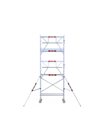 Alu-Top Rolsteiger Enkelzijdige voorloopleuning 75 X 190 X 6,20