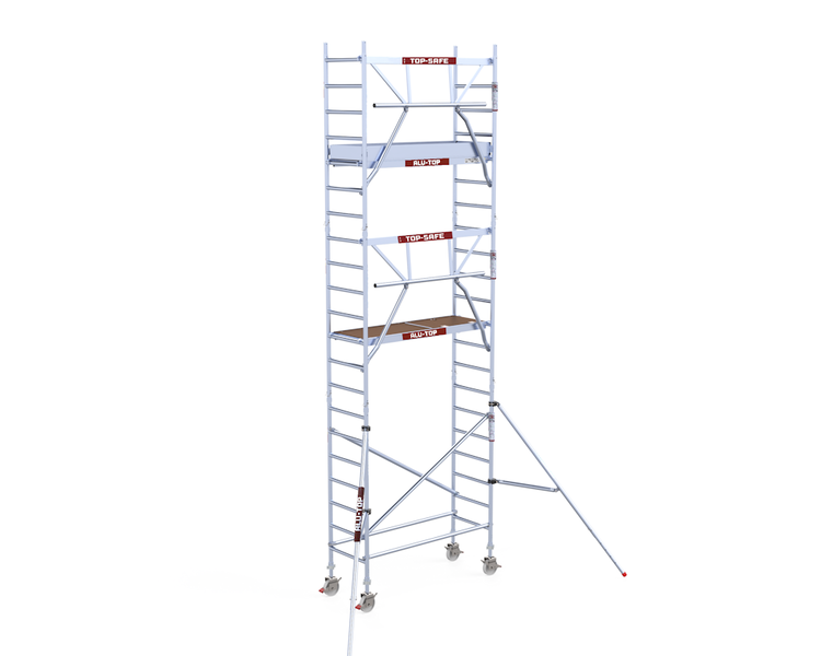 Alu-Top Rolsteiger Enkelzijdige voorloopleuning 75 X 190 X 7,20