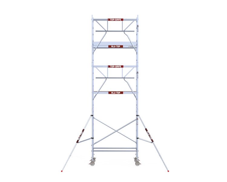Alu-Top Rolsteiger Enkelzijdige voorloopleuning 75 X 190 X 7,20