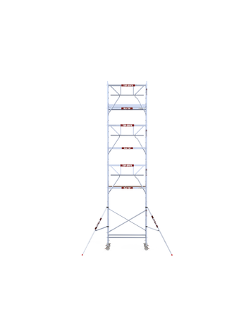 Alu-Top Rolsteiger Enkelzijdige voorloopleuning 75 X 190 X 9,20