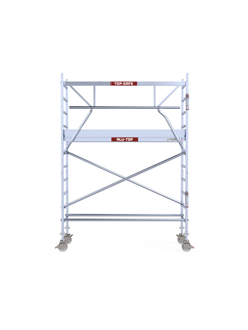 Alu-Top Rolsteiger Enkelzijdige voorloopleuning 75 X 250 X 4,20