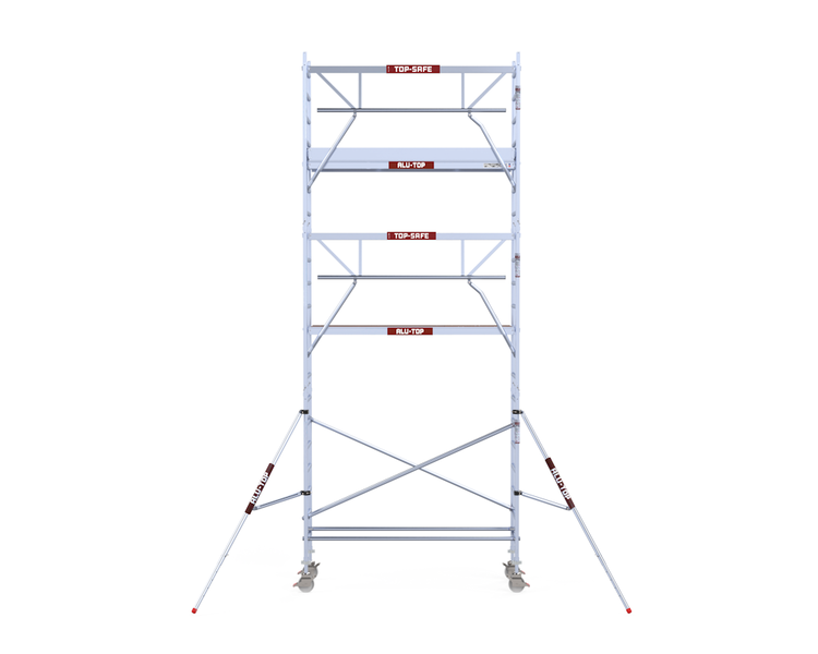 Alu-Top Rolsteiger Enkelzijdige voorloopleuning 75 X 250 X 7,20