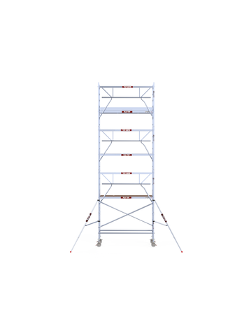 Alu-Top Rolsteiger Enkelzijdige voorloopleuning 75 X 250 X 8,20
