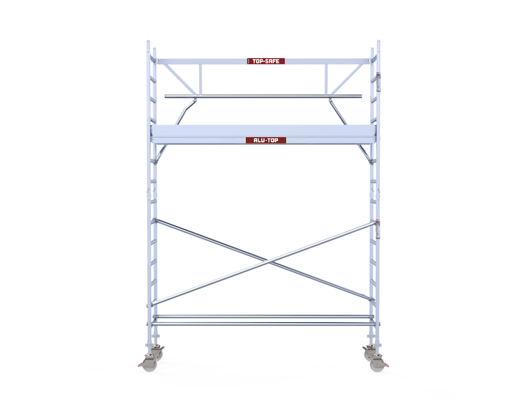 Alu-Top Rolsteiger Enkelzijdige voorloopleuning 75 X 305 X 5,20