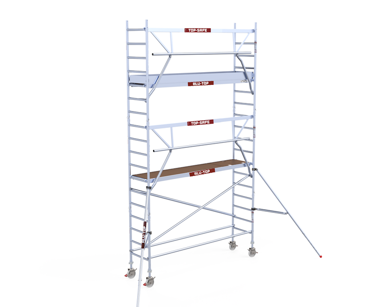 Alu-Top Rolsteiger Enkelzijdige voorloopleuning 75 X 305 X 6,20