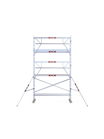 Alu-Top Rolsteiger Enkelzijdige voorloopleuning 75 X 305 X 6,20