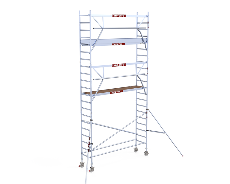 Alu-Top Rolsteiger Enkelzijdige voorloopleuning 75 X 305 X 7,20