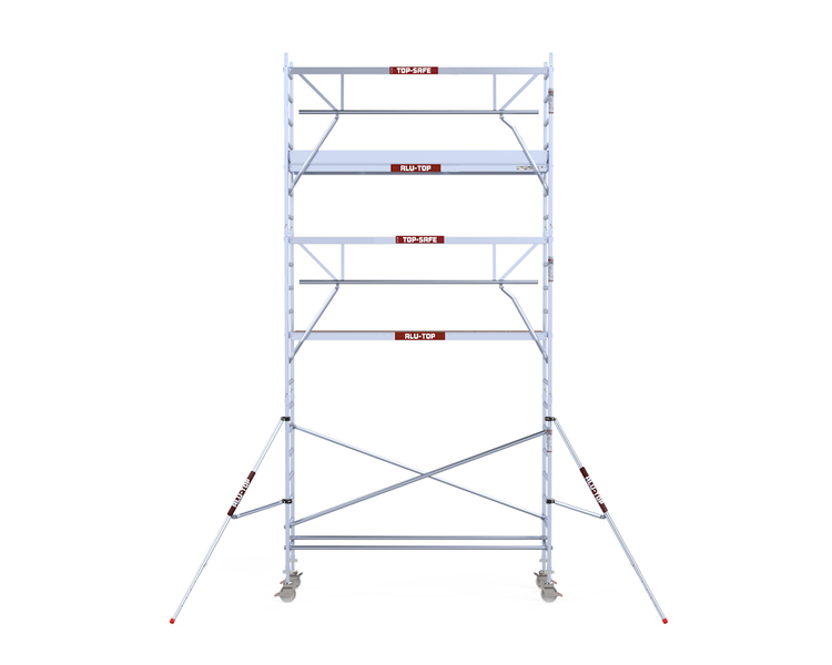 Alu-Top Rolsteiger Enkelzijdige voorloopleuning 75 X 305 X 7,20