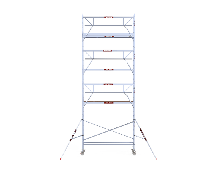 Alu-Top Rolsteiger Enkelzijdige voorloopleuning 75 X 305 X 9,20
