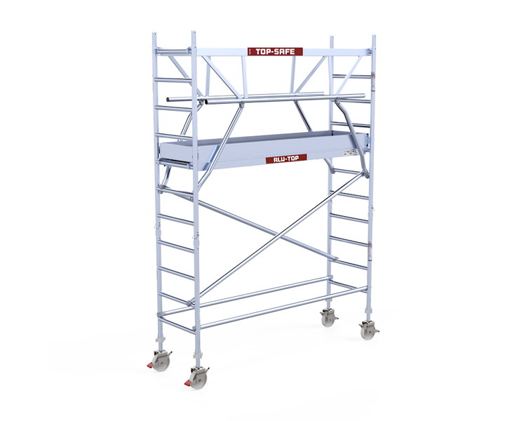 Alu-Top Rolsteiger Dubbelzijdige voorloopleuning 75 X 250 X 4,20