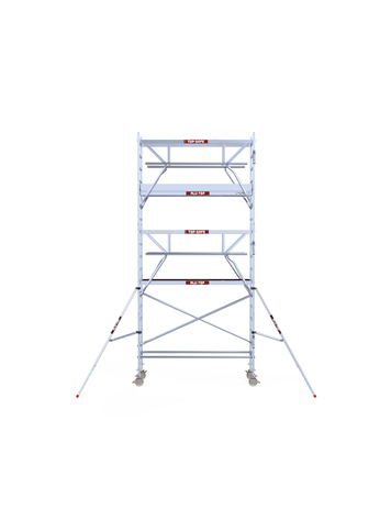 Alu-Top Rolsteiger Dubbelzijdige voorloopleuning 75 X 250 X 6,20